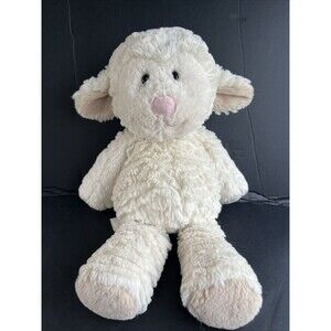 Mary Meyer Marshmallow Lamb Sheep Plush Stuffed Animal Cream White Textured  16”